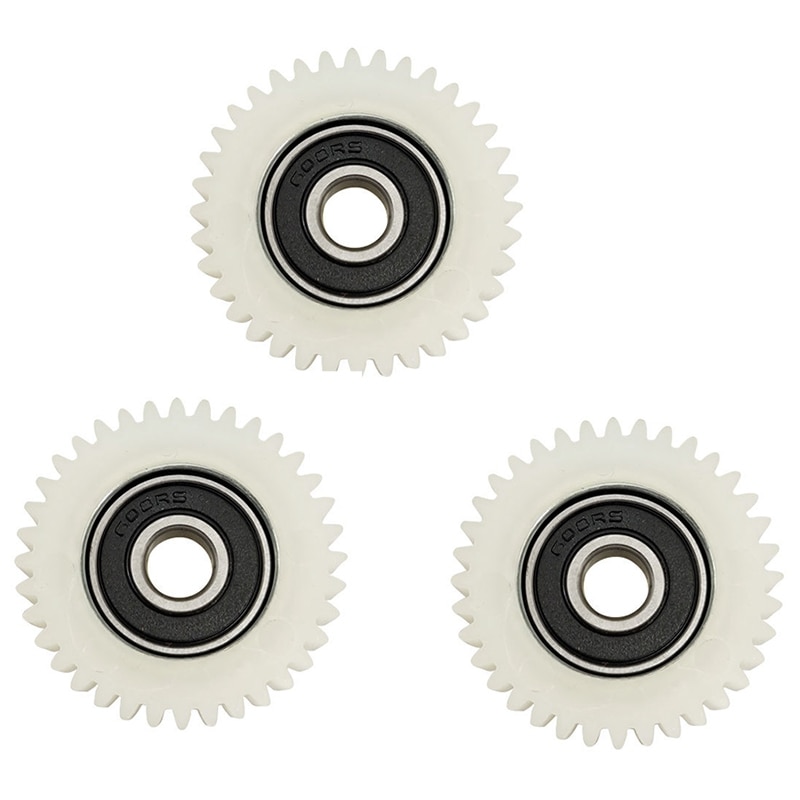 3 st 36 tänder 38mm nylon elektroniska motor kullager kugghjul för bafang elcykel cykel