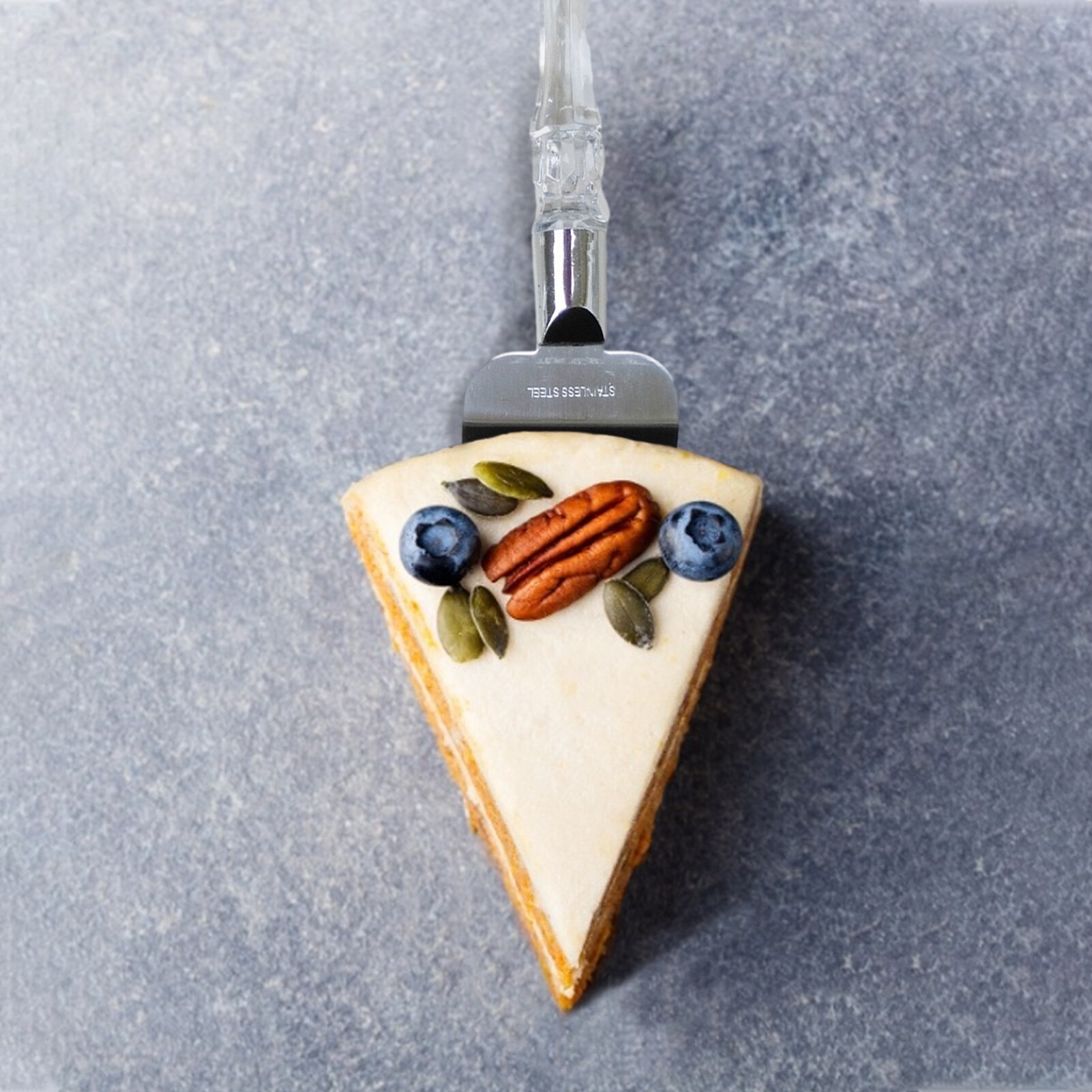 2pcs Stainless Steel Edge Cake Server Blade Cutter Shovel Kitchen Baking Pastry Pie Pizza Server Cake Cutter Wedding kitchen