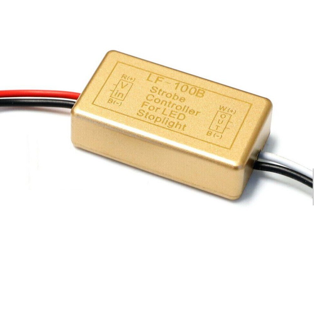 LED Brake Stop Light Continuously Pulsing Strobe Flash Module 12V