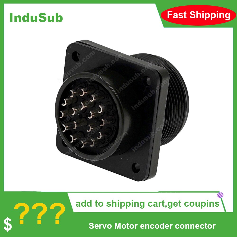 MS3108A20-29SW Servo Motor encoder connector S3106A20-29PW Female Socket A06B-6088-K211
