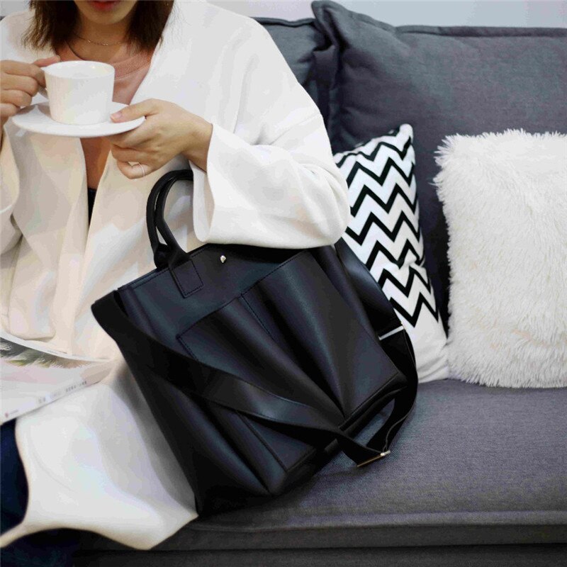 Pu leren laptoptas, eenvoudige handtassen, bekende merken, dames schoudertas, casual grote tas, vintage dames crossbody tassen