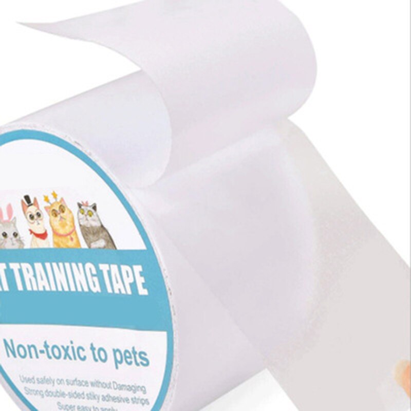 Transparent Cat Anti-Scratch Tape Roll Furniture Guards Couch Protector Cat Scratch Prevention Clear Sticker For Sofa