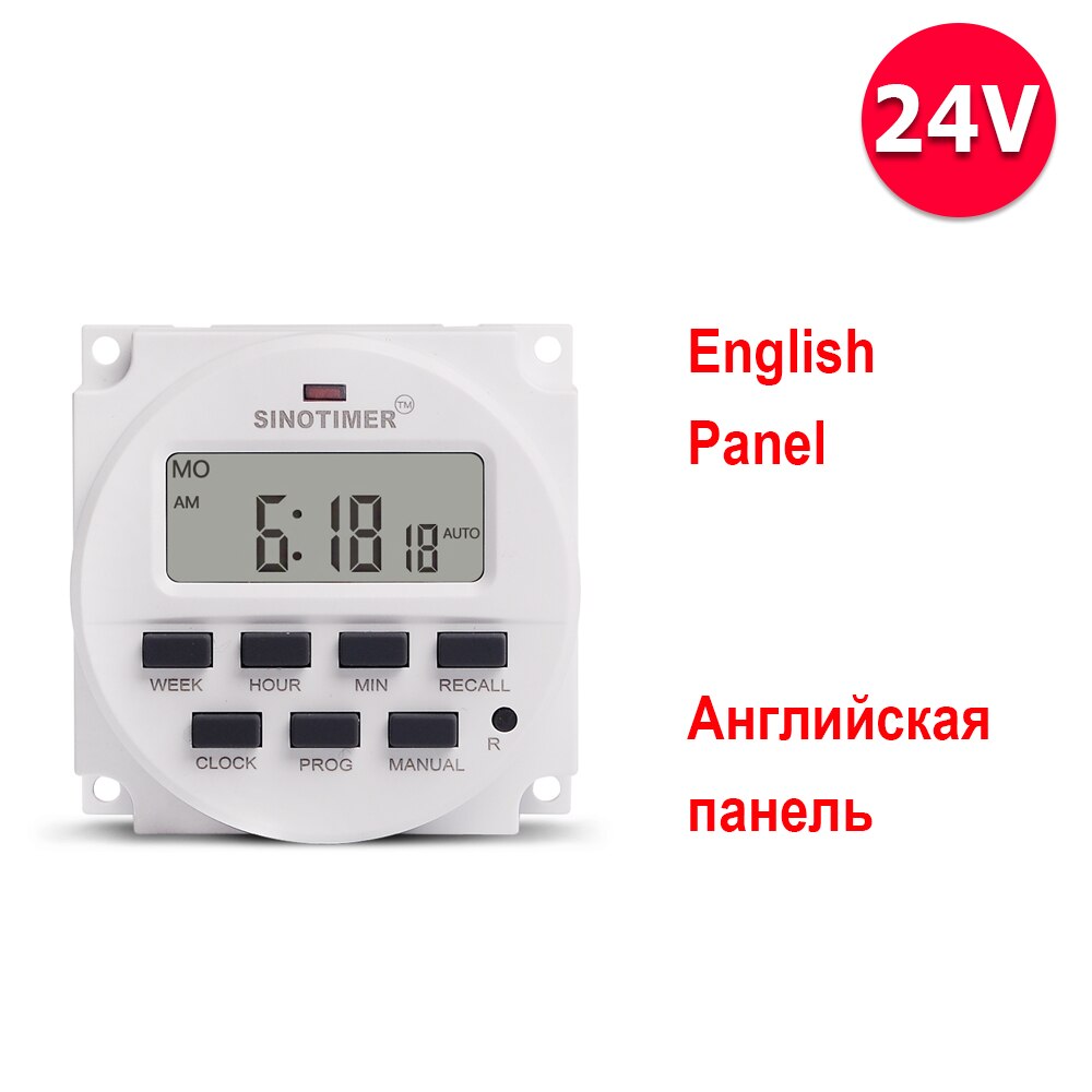 DC 12V AC 220V 7 Days Automatic Programmer Digital... – Vicedeal