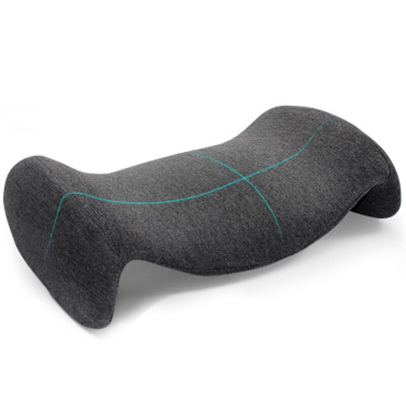 -Lumbar Pillow for Sleeping Memory Foam Bed Back Support Cushion for Lower Back Pain Relief and Sleeping on Side Lying