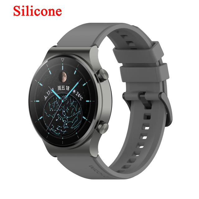 Original 22mm Watchband For Huawei Watch GT3 GT 3 Pro /GT4 Huawei 4 Pro Bracelet Strap GT 2 GT2 Pro 46mm Smartwatch Band: GREEN BLUE / 20mm