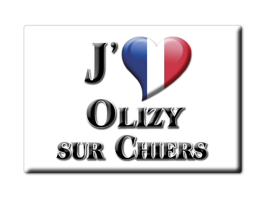 OLIZY SUR CHIERS CALAMITA MAGNETE ÎLE DE Francia (55) FRANCIA frigo magnete souvenir I amore regalo: GOCCIA