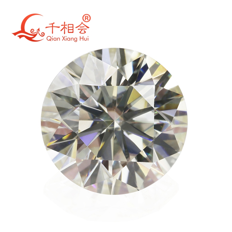 3 Mm Tot 12 Mm Ij Kleur Wit Ronde Briljant Geslepen Moissanite Losse Stenen