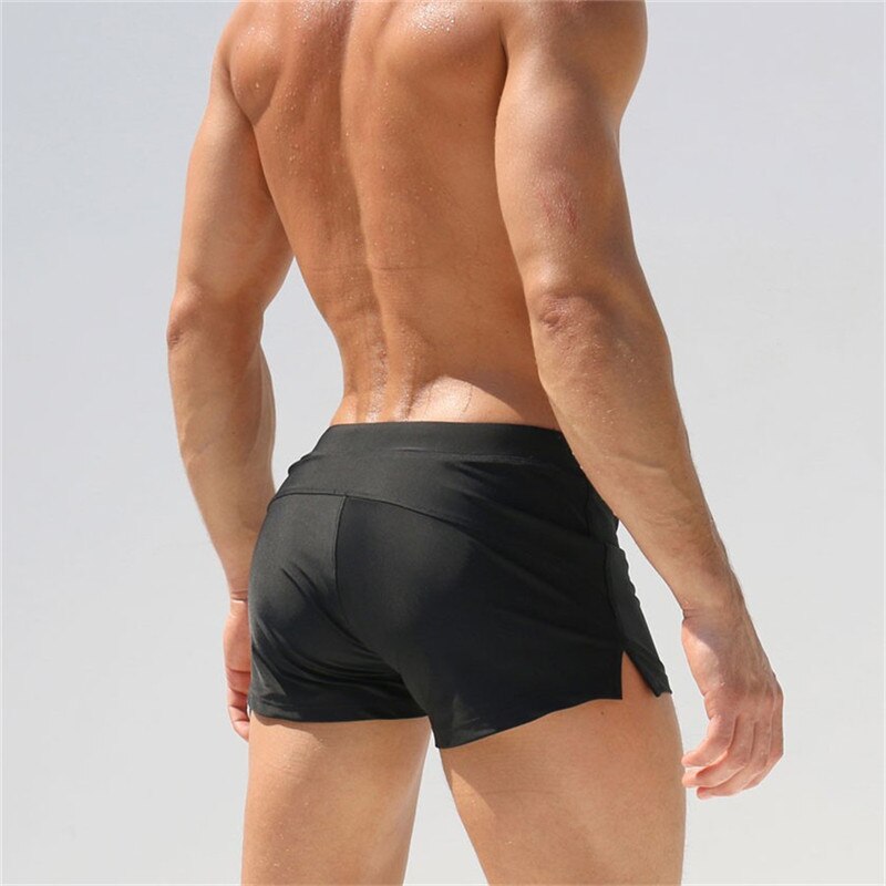 Estate Marca Uomo Costumi da bagno Costumi da bagno da uomo Tavola da surf Abbigliamento da spiaggia Slip da uomo Costume da bagno Boxer Pantaloncini Costumi da bagno Custodia gay