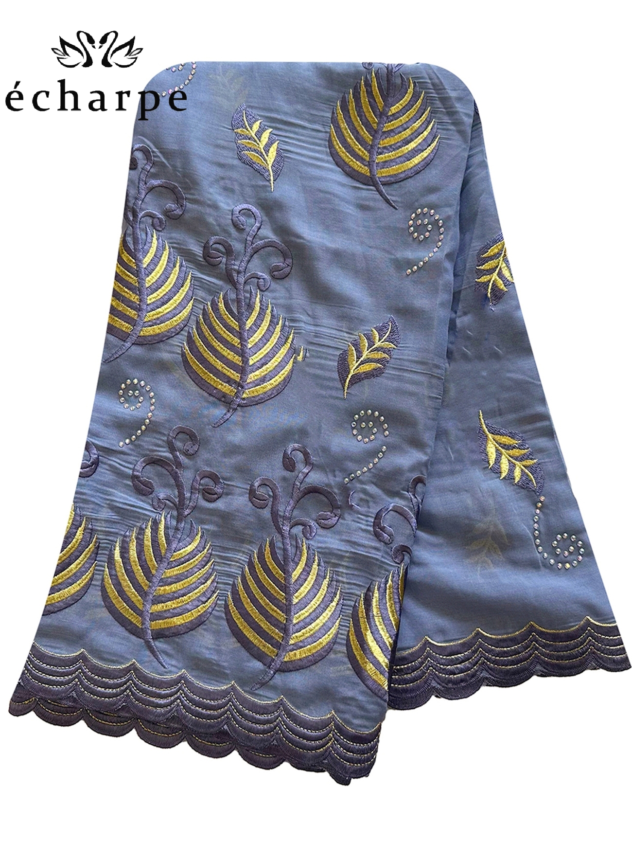 Hoogwaardig Stof Afrikaanse Vrouwen Sjaal Pashmina Tulband Bid 100% Katoen Geborduurde Sjaal Wrap Moslim Feest Hijab Voor Dame: Dusty Roze