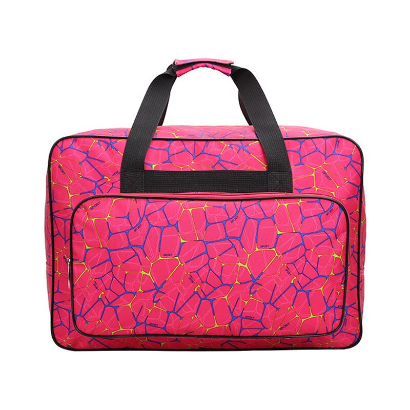 Sac fourre-tout en toile étanche grande capacité, sac de rangement, sacs à main portables de voyage, étui de rangement avec poches et poignée