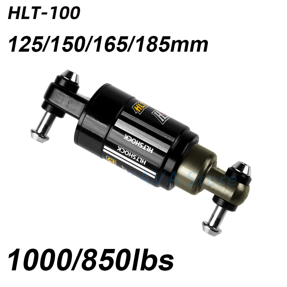 HLT-100 Mtb Rear Shock Suspension 125Mm 150Mm 165Mm 185Mm 850lbs 1000lbs Olie Lente Berg Fiets Shock