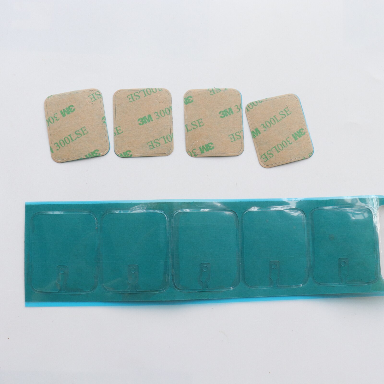 2~50 PCS For Apple Watch Series 1 2 3 4 S1 S2 S3 S4 38 42 40 44 mm Screen Display Frame Sticker Exclusive DoubleSide Adhesive