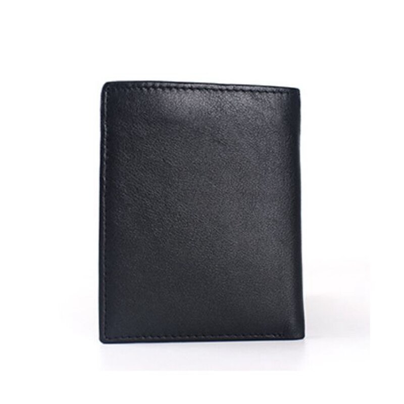 Punk Style Rose Ghost Head Embossed Wallet for Men Gothic Black Leather Wallet Short Vintage Skull Men's Wallet Purse