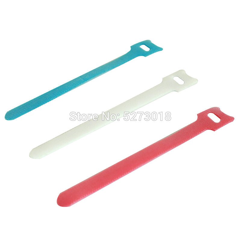 Nylon cable tie self-locking plastic lock buckle color binding tape self-adhesive Wire Cable ties strip double-sided adhesive