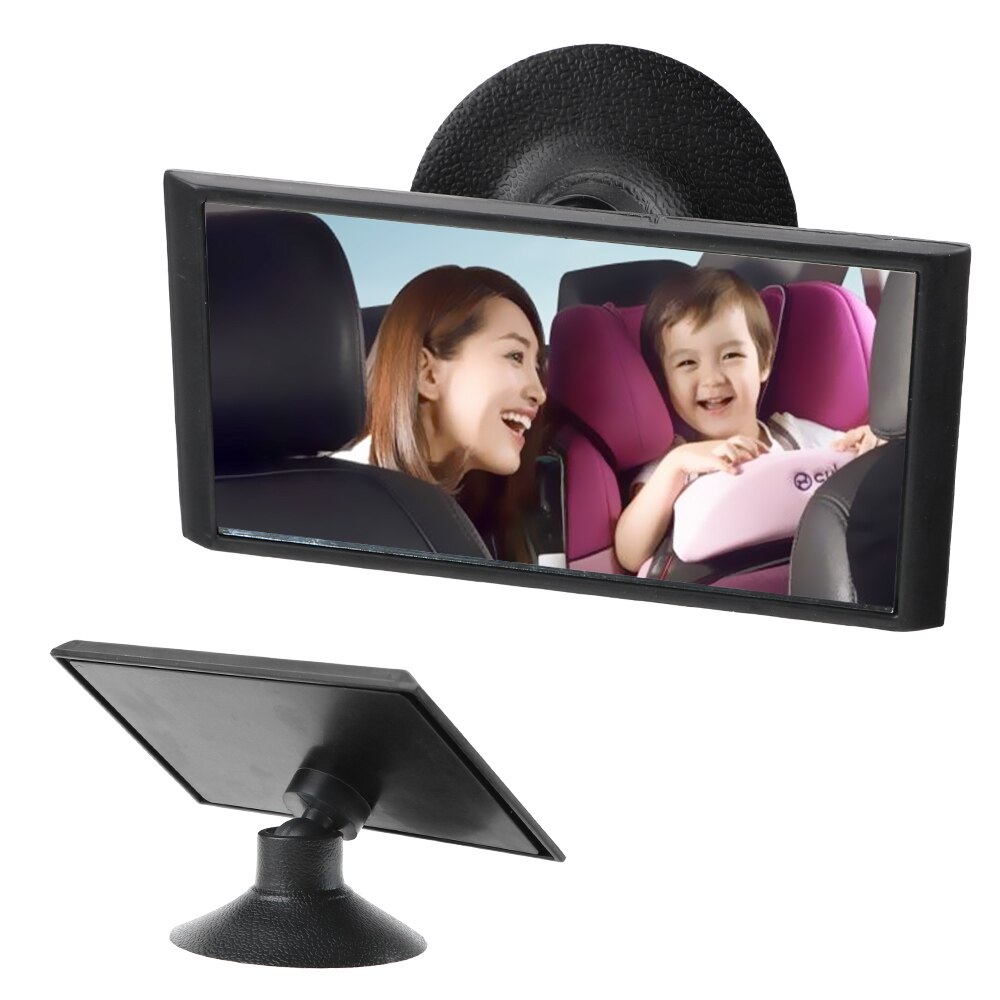 FORAUTO-espejo retrovisor de seguridad para asiento trasero de coche, ventosa de 360 grados de rotación, Monitor ajustable para niños, estilo de coche