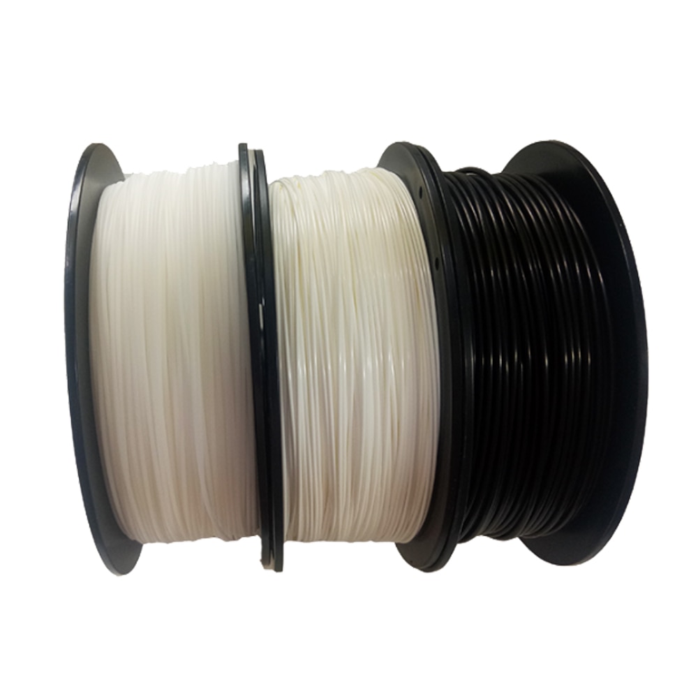 Filamento de impresora 3D FLEXBED, filamento de 1,75mm POM Acetal Delrin, bobina de 1 kg, Color negro