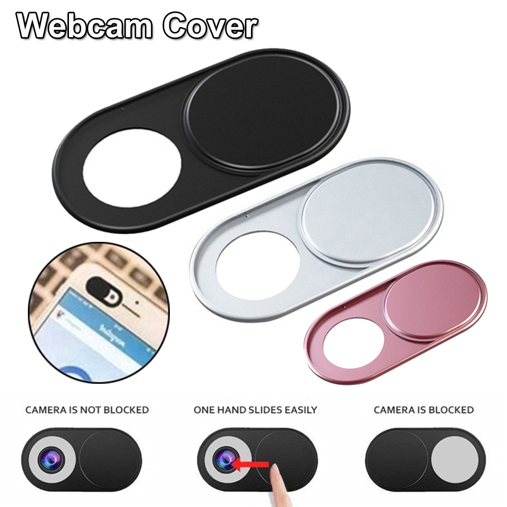 1/3 Stuks Universele Metalen Webcam Cover Camera Slider Sluiter Privacy Beschermen Sticker Voor Laptop Tablet Telefoon Ultra Dunne sluiter