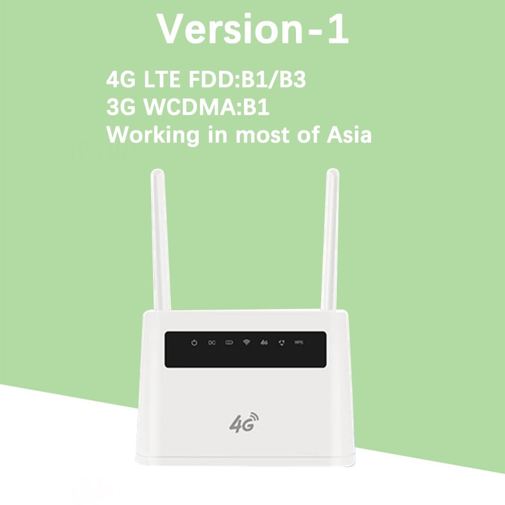KuWFi 4G routeur débloqué 4G carte SIM routeur Wifi CAT4 150Mbps batterie intégrée sans fil CPE prise en charge 32 utilisateurs et Ports Lan RJ45: Without battery / White-2