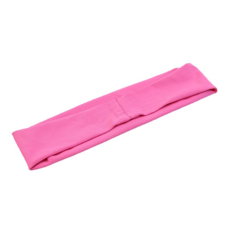 Sport Hoofdband Mannen Vrouwen Unisex Ademend Yoga Fitness Sneldrogend Elastische Haar Zweet Band Voor Outdoor Running Decor