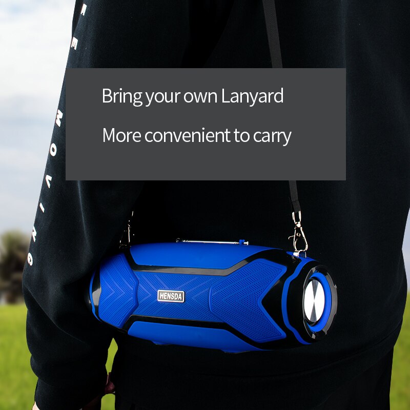 High Power 40W Wireless Speakers For Bluetooth PC Computer Portable Outdoor Column Stereo Subwoofer Boom Box Music Center Radio