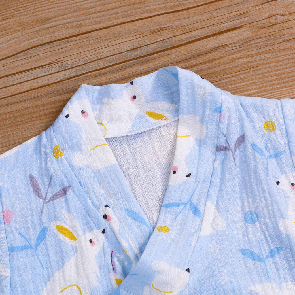 Kinder kleidung kleidung Jungen clothesNewborn Infant Baby Junge Mädchen Kaninchen Garn Robe Kimono Romper Overall L30820
