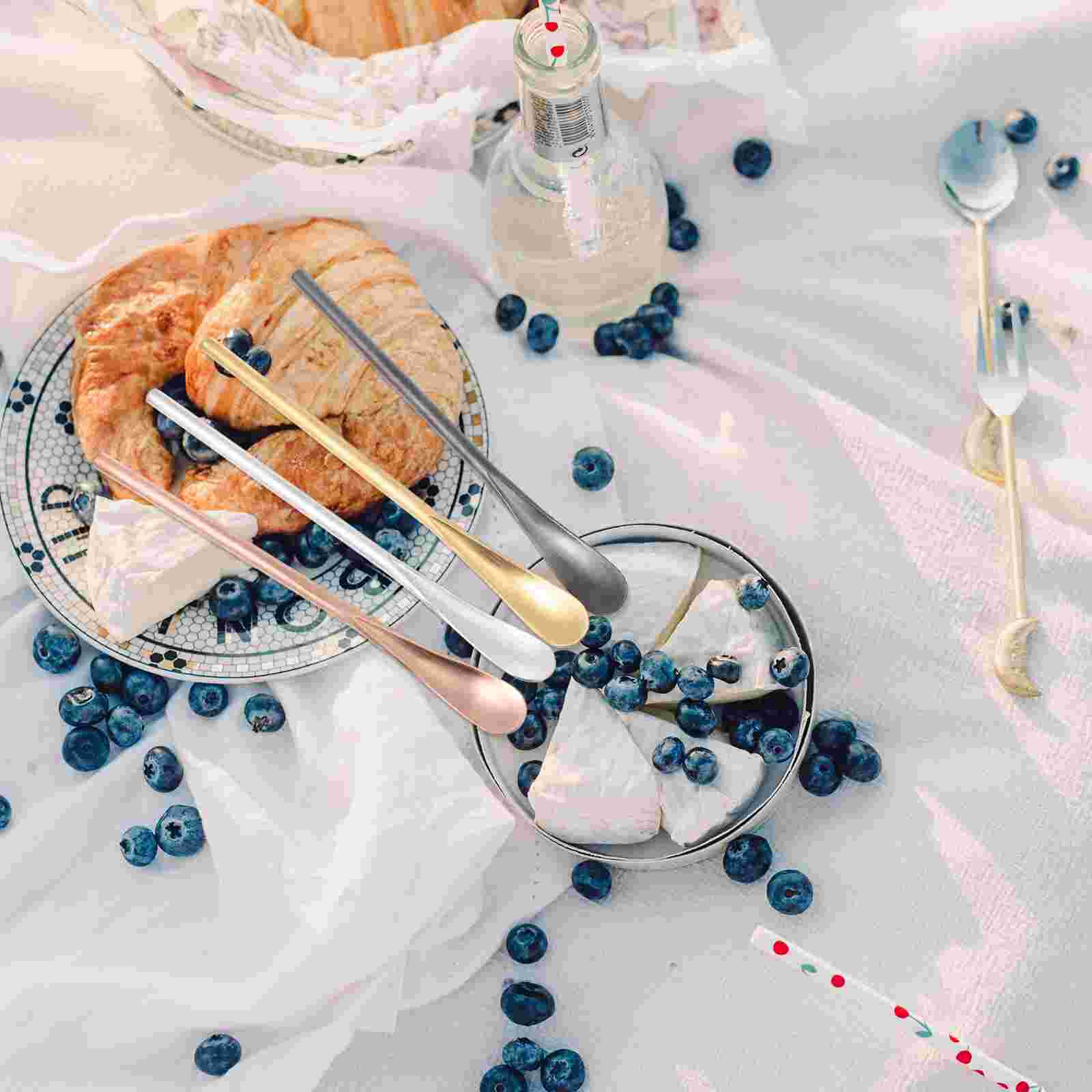 4pcs Japanese Style Coffee Stirring Spoons Beverage Mixing Rods Stirring Rods