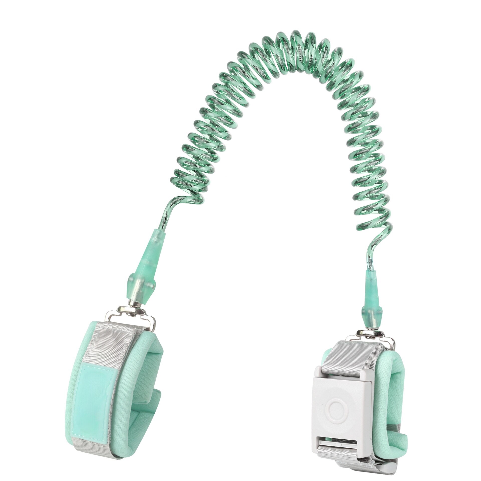 Bracelet de poignet anti-perte pour enfant,ceinture à main de type laisse avec sécurité magnétique, idéal pour la marche en plein air, jusqu'à 1,5/2/2,5 m,: Gree / 1,5m