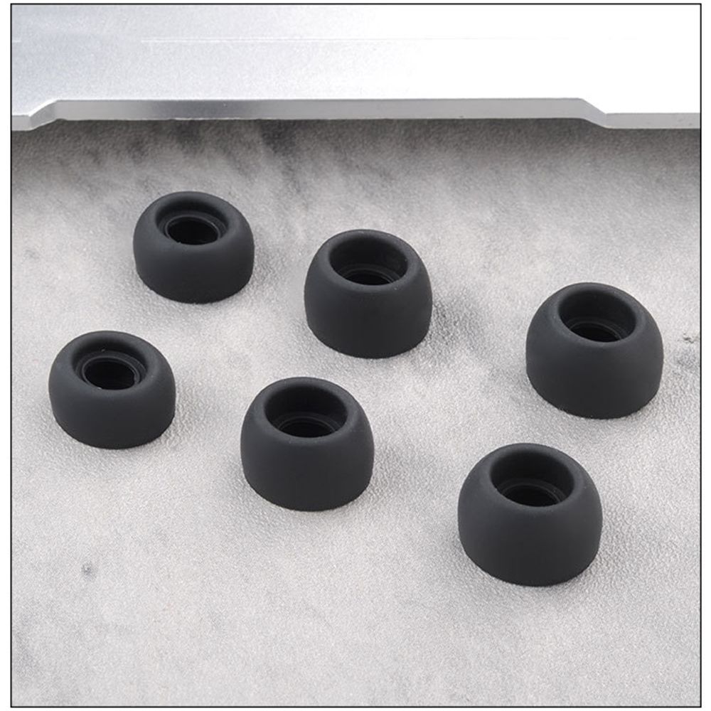 Almohadillas de silicona anticaída para Samsung Galaxy Buds Pro, repuesto para auriculares, 3 pares