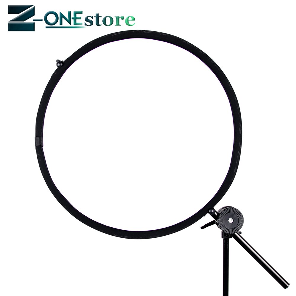 Professionele fotografie 32 "/80 cm 2in1 zilver/wit Licht Mulit Inklapbare Disc Fotografie Camera Reflector Studio met tas