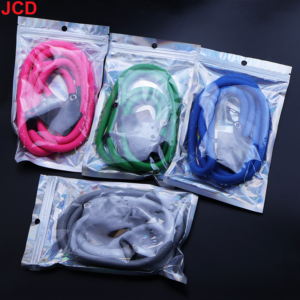 Phone Lanyard Adjustable 1cm Diameter Outdoor Universal Case Crossbody Shoulder Card Neck Cord Clip Hang Anti-lost Wrist Strap