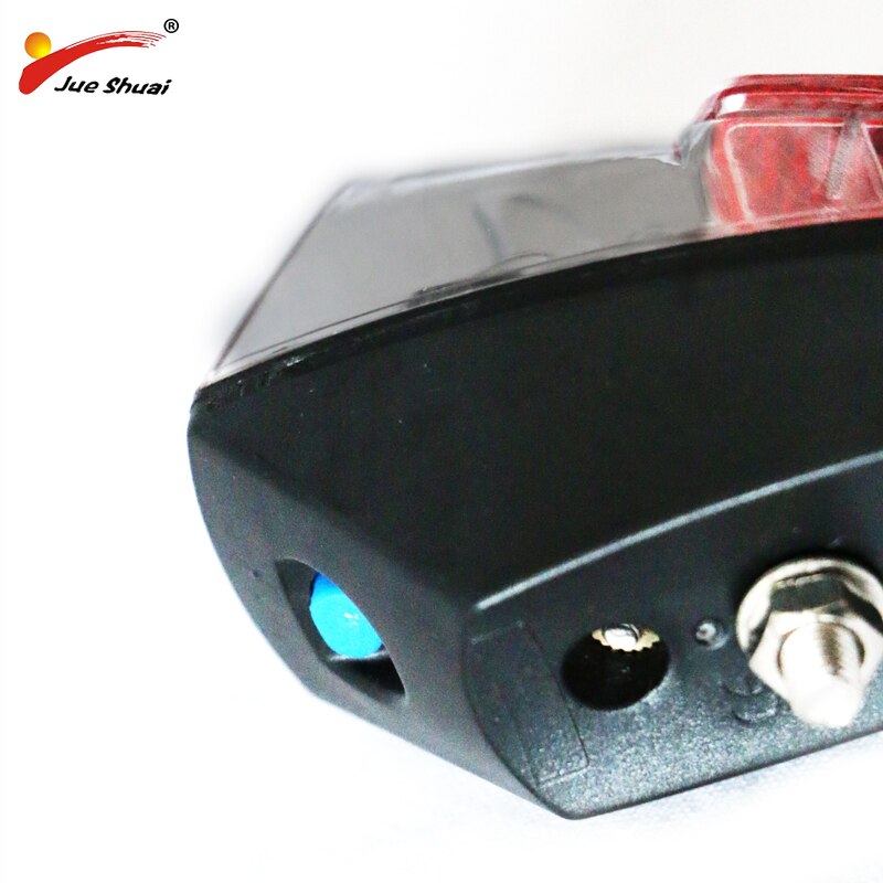 Jueshuai Rode LED Fiets Achterlicht Mount op de Fender met Batterij Veiligheid Waarschuwing Fiets achterlicht Lamp Fiets Accessoires MTB