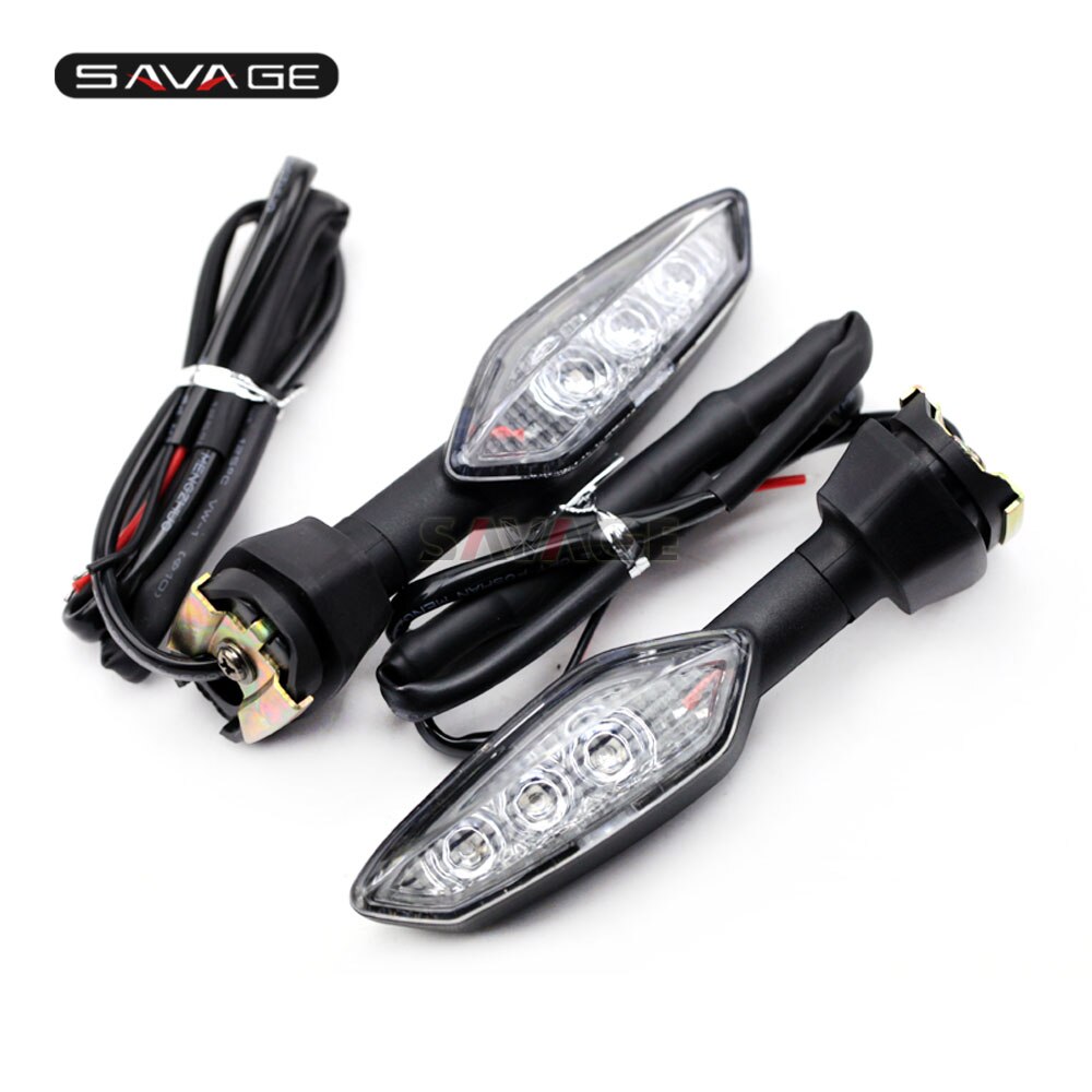 LED Blinker Kontrollleuchte Für KAWASAKI Z1000 Z900 Z800 Z750 Z650 Z300 Z400 Z250 Z125 Motorrad Zubehör Blinker Lampe: klar