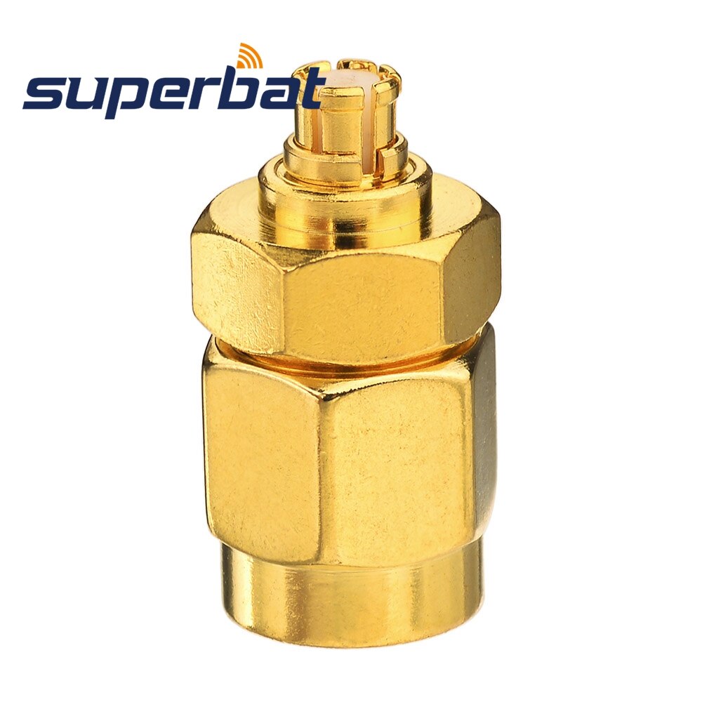 Superbat SMP Female to SMA Straight Male 50 Ohm RF Coaxial Connector