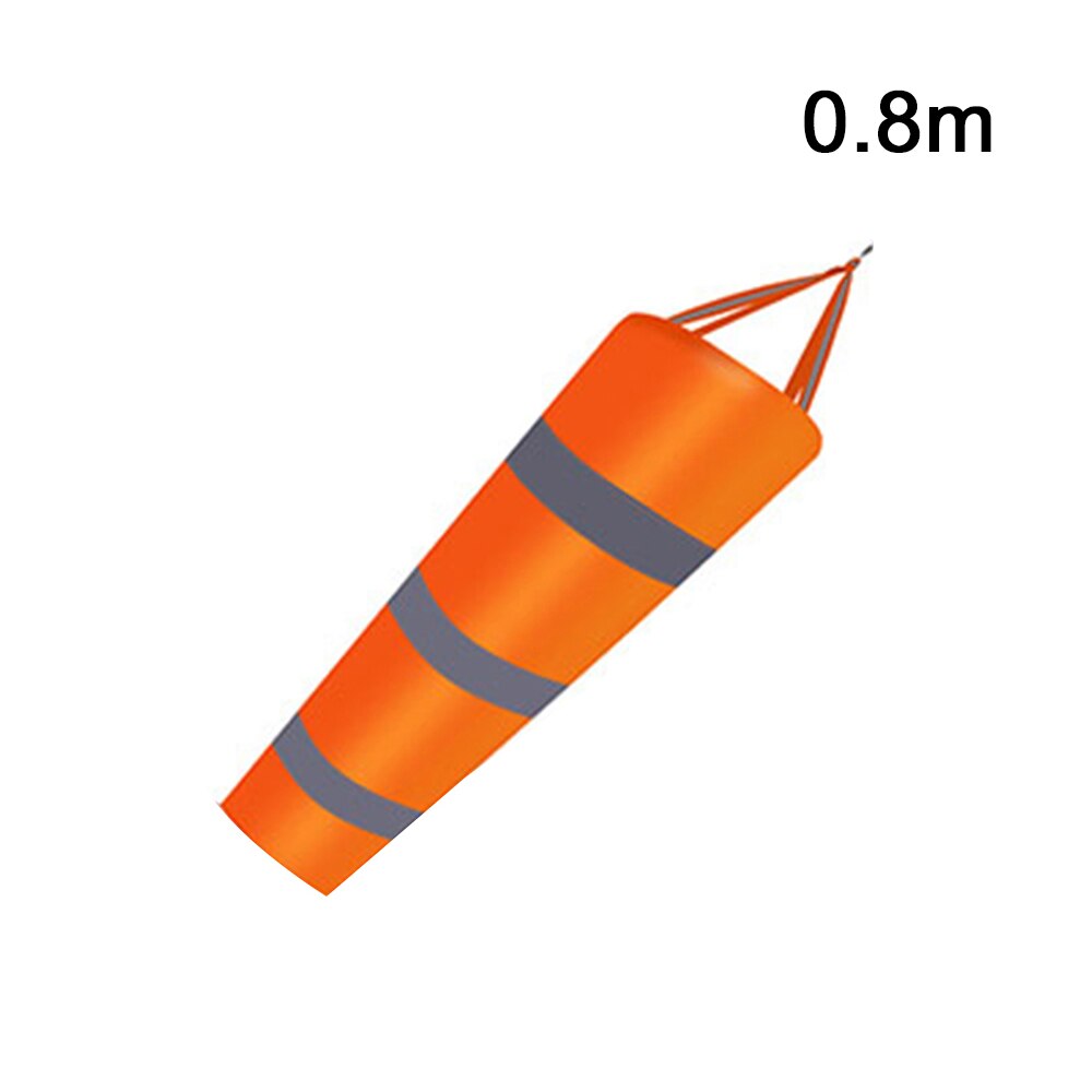 80/100 / 150CM Reflective Windsock Outdoor Scratchproof Windproof Fluorescent Reflective Windsock Weathervane