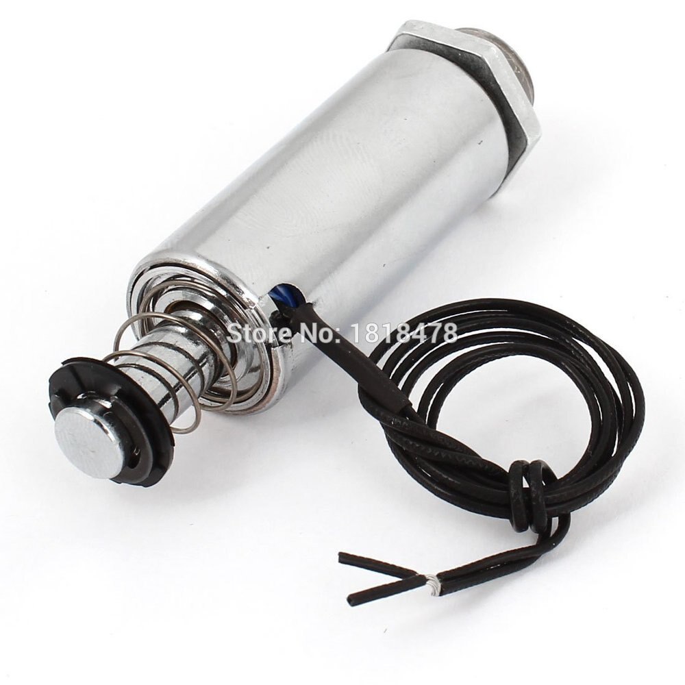 DC 24V 500g Push Pull Type Tubular Linear DC Solenoid Electromagnet Magnet XRN-19/42TL