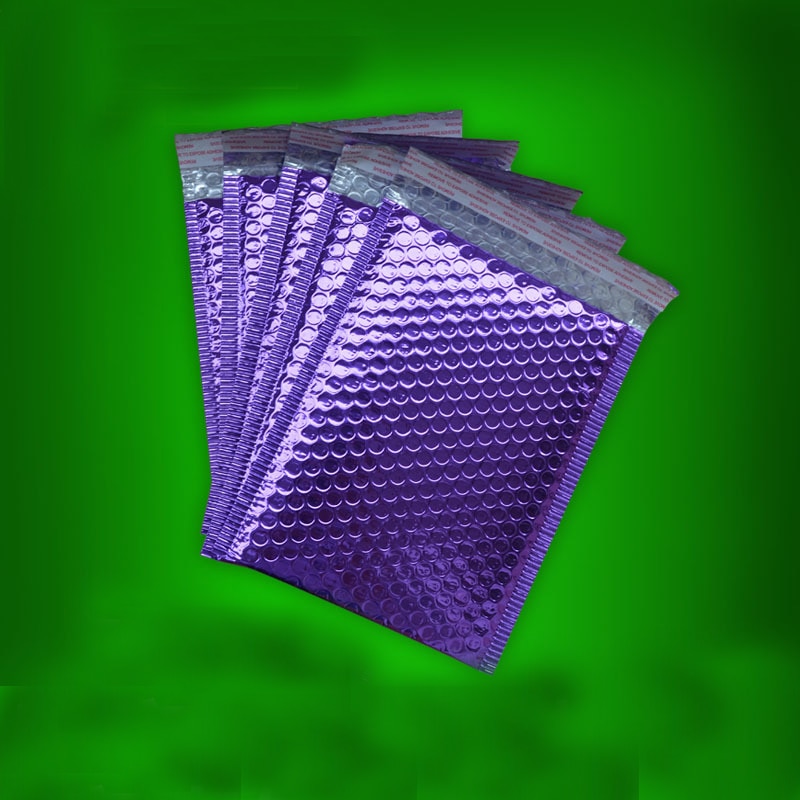 Purple Bubble Mailers,18*23+4cm Envelopes with Buble,Bubble Kraft Paper Bags,Craft Packages,Envelope for Discharge