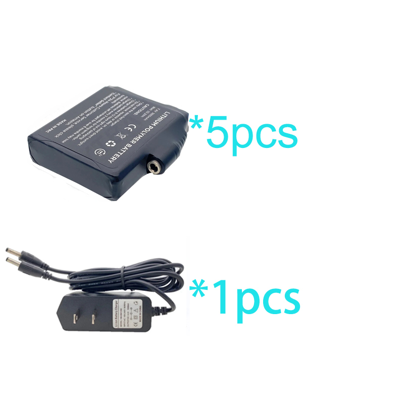 Gloves Battery 7.4V 3000mah Polymer Lithium Battery for Heating Vest, Socks, Winter Antifreeze Heating Battery