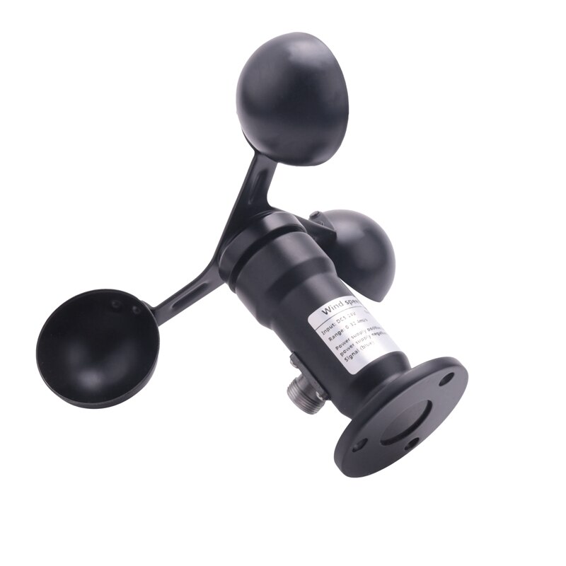 Pulse Signal Wind Sensor Digital Anemometer Pulse Signal Output Aluminum Alloy Wind Speed Sensor Anemometer Anemometer