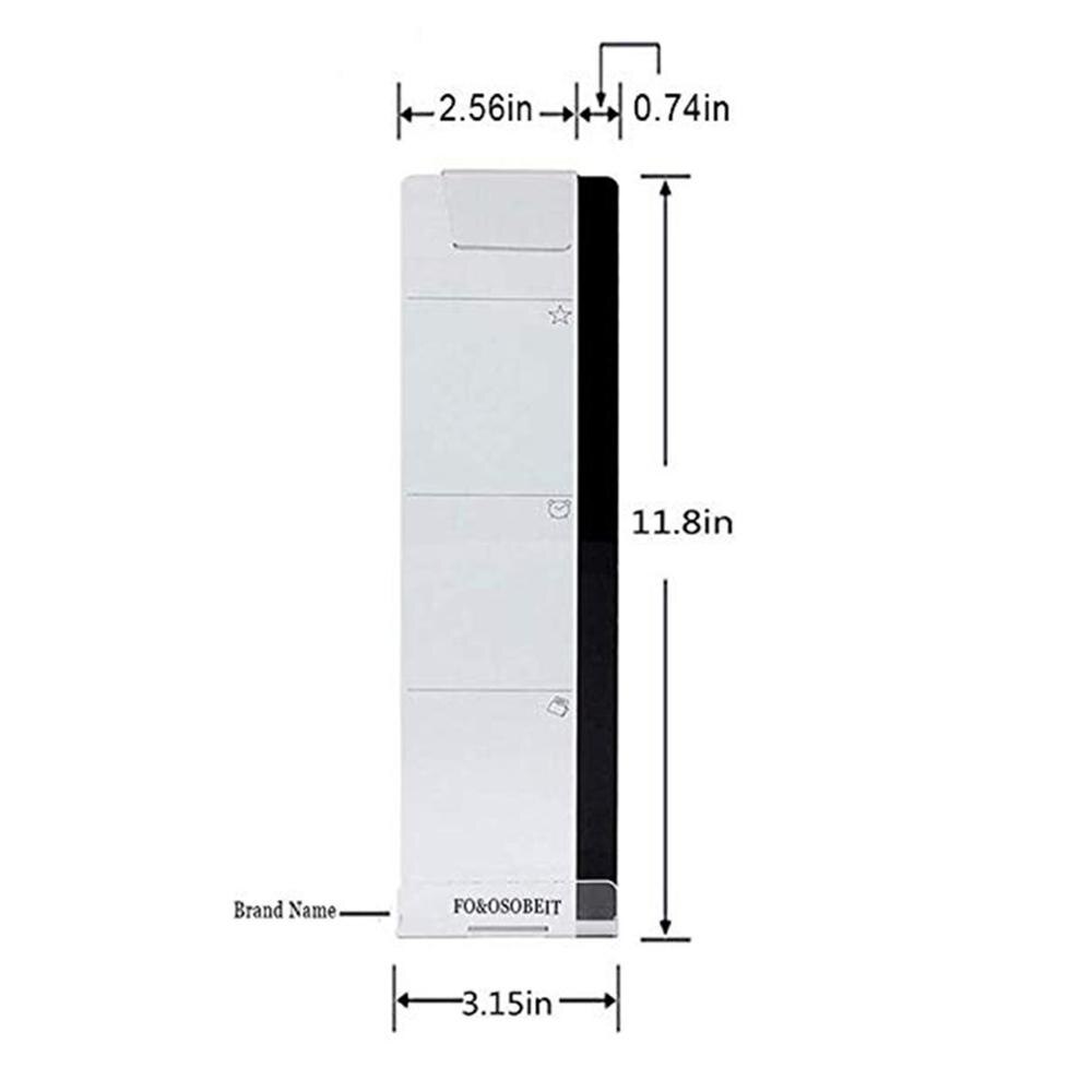 Right/Left Paste Computer Monitor Sticker Sticker Acrylic Screen Notes Record Clip Charging Hole Phone Holder
