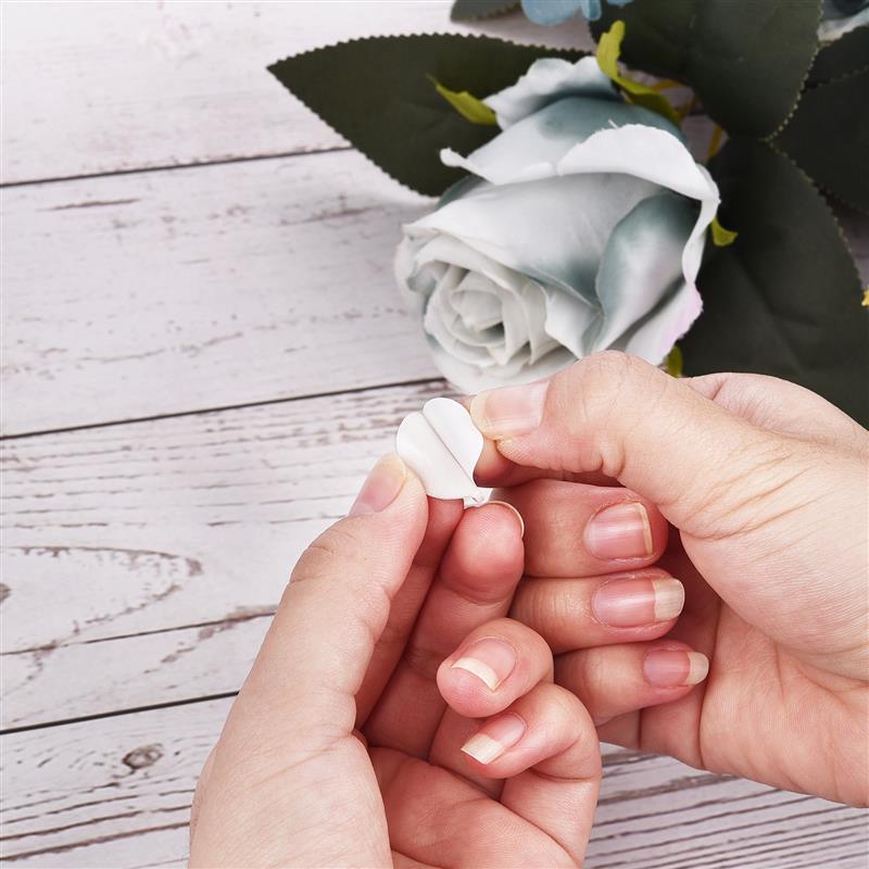 Lote de pegatinas adhesivas para mecha de velas, cinta adhesiva de espuma resistente al calor de doble cara para cera, soporte de Base fija, suministro para fabricación de velas