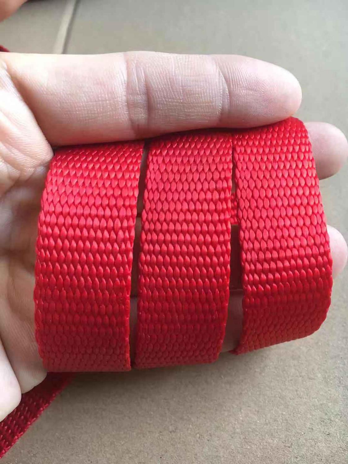 10 metrów dużo 20mm szerokość 2mm gruba wstążka nylonowa ciężki obowiązek gruba nylonowa taśma tapicerska o wysokiej wytrzymałości dla psów i kotów