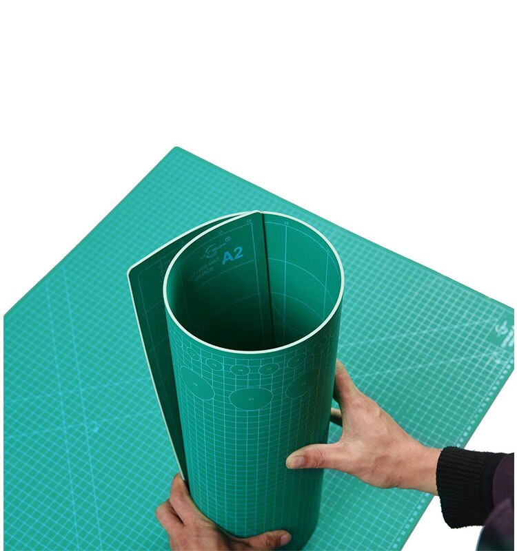 JTSIP Double Sided Cutting Mat A2 A3 A4 Durable Self-healing Handmade Cutting Tool Large Desktop Cutting Pad White Core Cut Mat