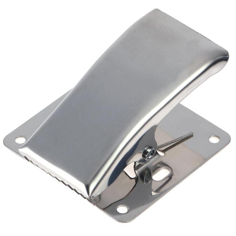 Stainless Steel Fillet Clamp Deep-jaw Fish Tail Clip with Mounting Base for Fillet Bait Fishing Board Pesca Fish Cleaning Tools