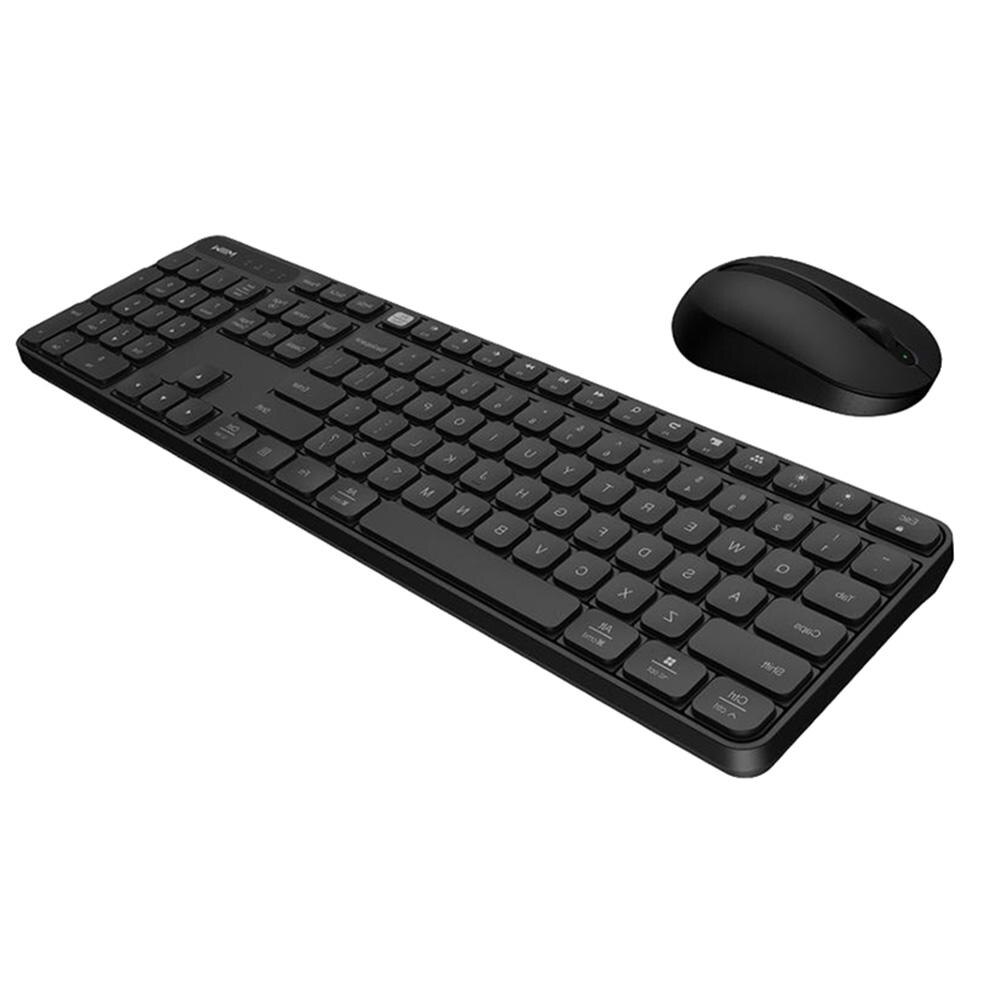 XIAOMI MIIIW MWWK01 2.4GHz USB 2.0 Wireless IPX4 Waterproof Symmetrical 104 Keys Keyboard Mouse Combos Set for Windows/Mac