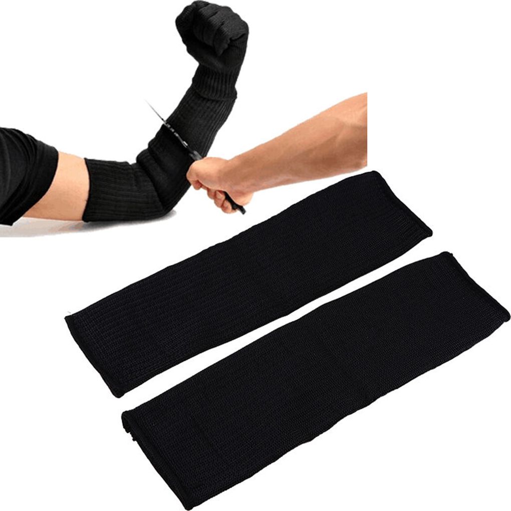 Cut-Resistant Working Safety Gloves and Arm Sleeves Anti-Cut Protective Stainless Steel Wire Mesh Gloves for Butcher Gardener