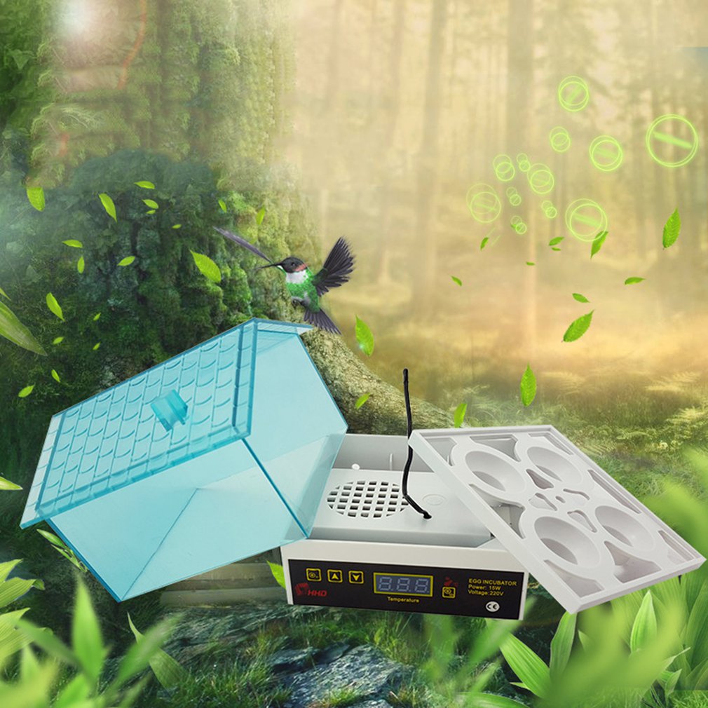 UK/US/EU Plug Automatic Breeding Machine 4 Egg Brooding Machine Field Breeding Machine Incubator