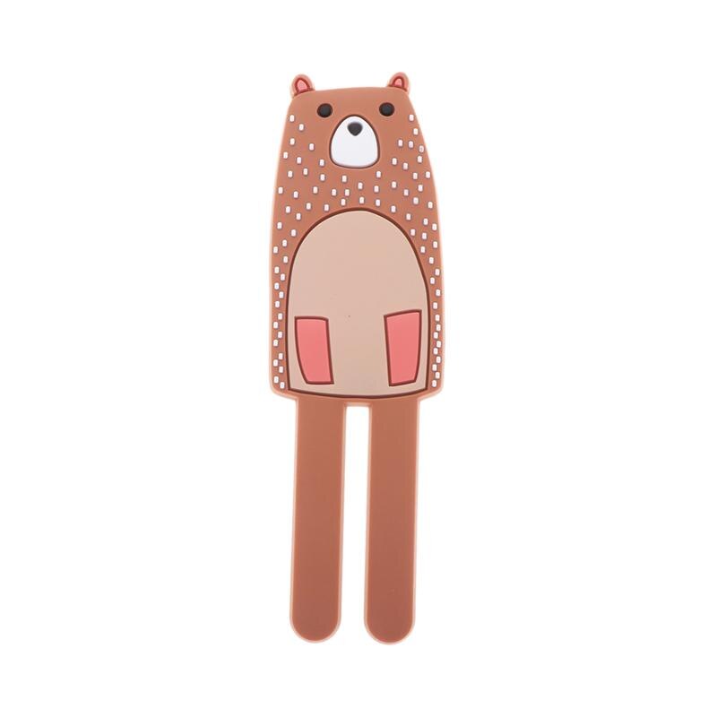 Cute Animal Magnetic Hooks Removable Fridge Sticker Refrigerator Message Non-trace Magnet Coat Hanger Key Holder Storage Hook: SKU-2