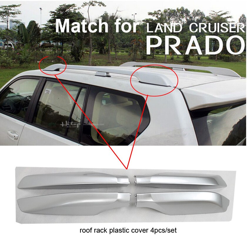 roof rack cover roof rail end for Toyota Land Cruiser PRADO 120 150 GRJ120 RZJ120 LC120 LC150 TRJ120 etc,good ,2003