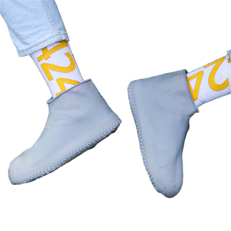 Shoe Cover Silicone Anti-Shoe Cover Water Unisex Shoe Cover Non-Slip and Durable Rain Shoes Cover (S/M/L)
