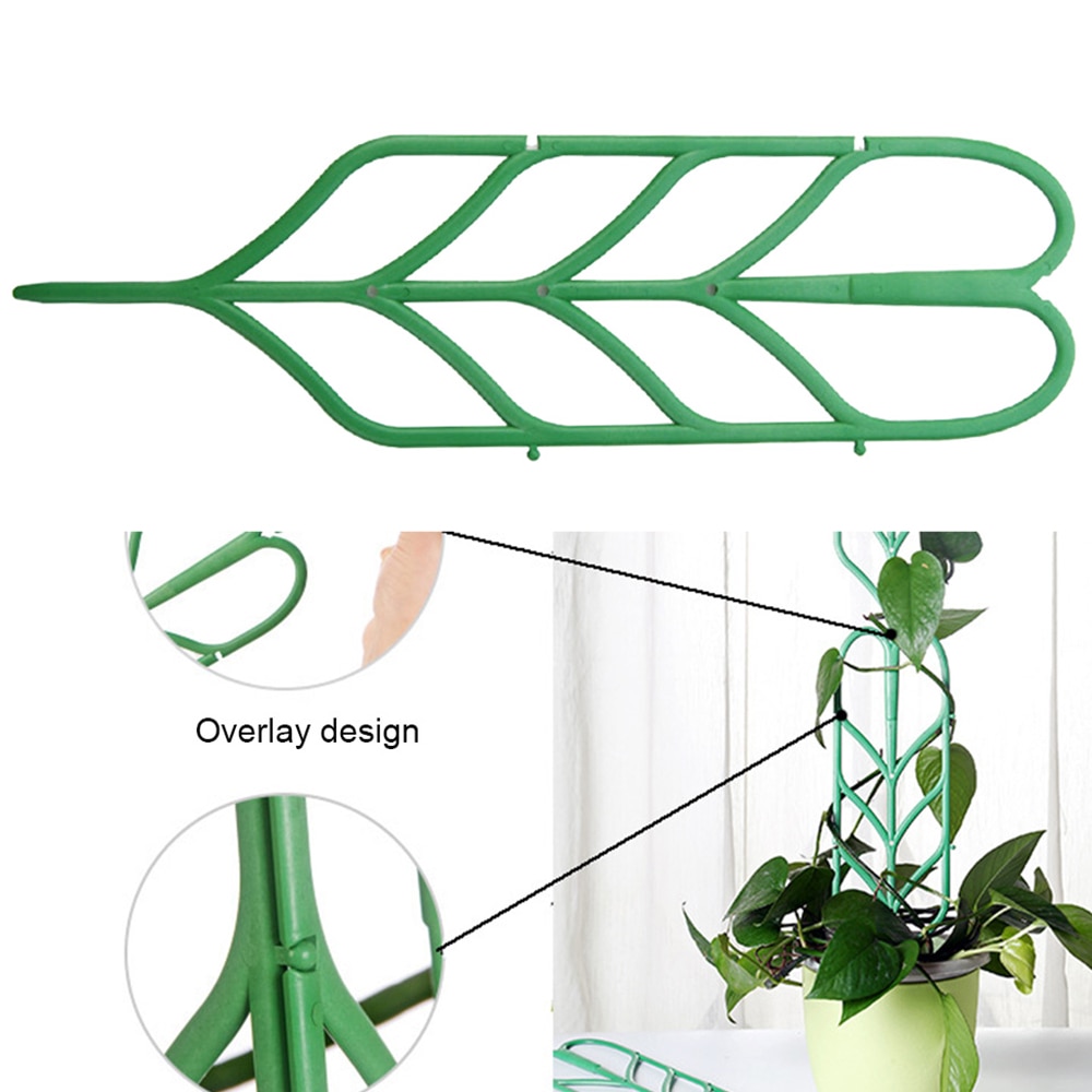 Mini marco para herramientas de jardín, soporte para plantas artificiales trepadoras, para flores, enrejados, 3 unids/lote